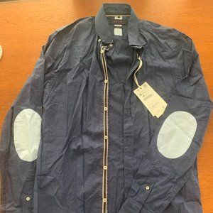 Men's Zara SLIM FIT Navy Shirt - Size M